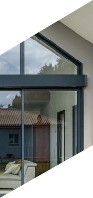 grande baie vitrée sur mesure